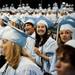 Skyline graduates smile and look to their families during commencement on Monday, June 10. Daniel Brenner I AnnArbor.com
